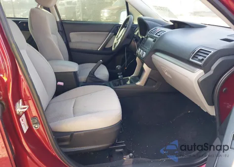 2017 Subaru Forester 2.5I z USA, uszkodzony, nr VIN JF2SJAAC1HG454119